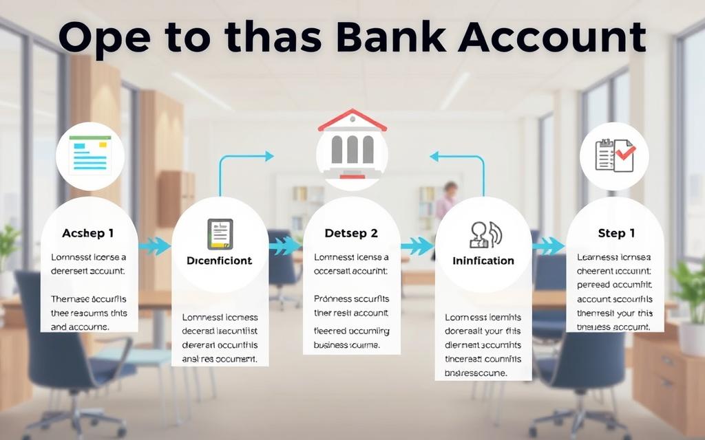 steps to open business bank account